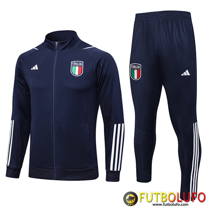 Chandal Equipos De Futbol - Chaqueta Italia Azul marino 2023/2024