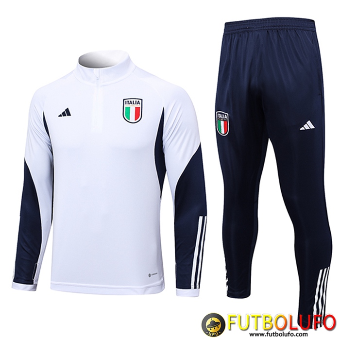 Chandal Equipos De Futbol Italia Blanco 2023/2024