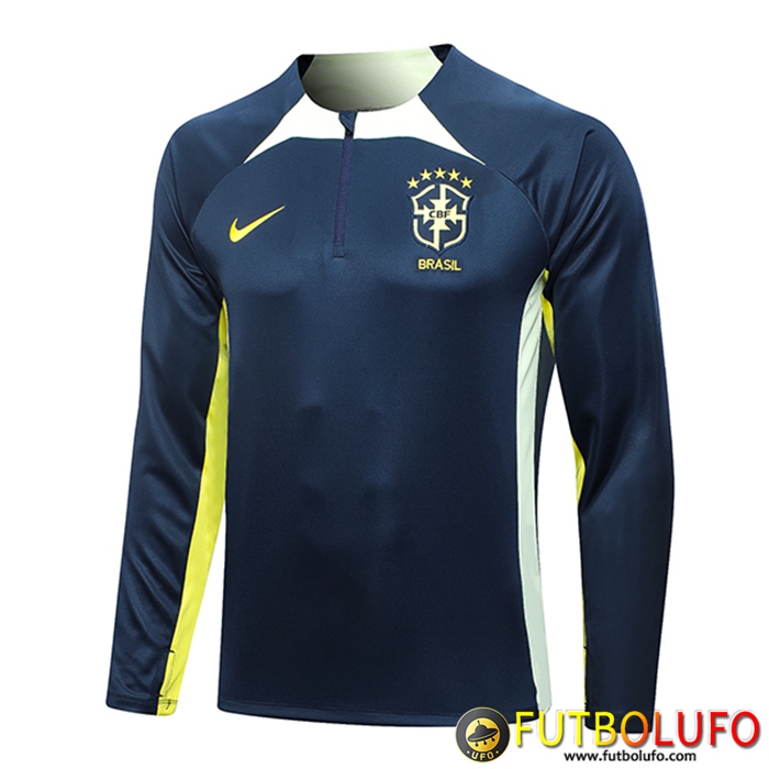 Sudadera De Entrenamiento Brasil Azul marino 2023/2024