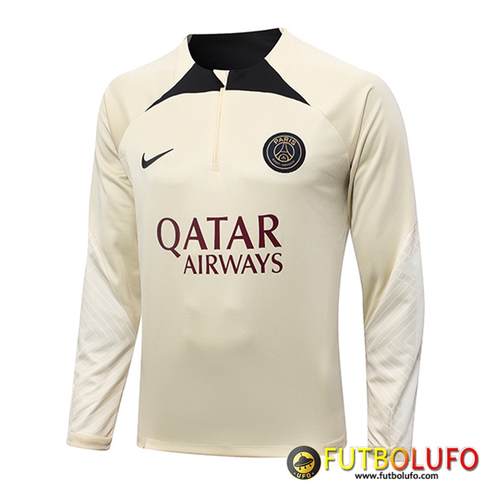 Sudadera De Entrenamiento PSG Jordan Amarillo 2023/2024