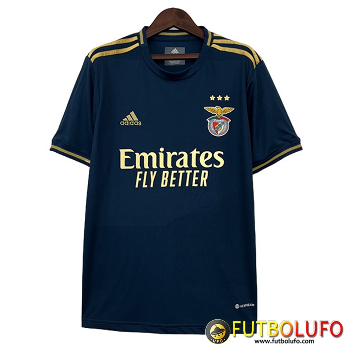 Camisetas De Futbol S.L Benfica Azul marino 2023/2024