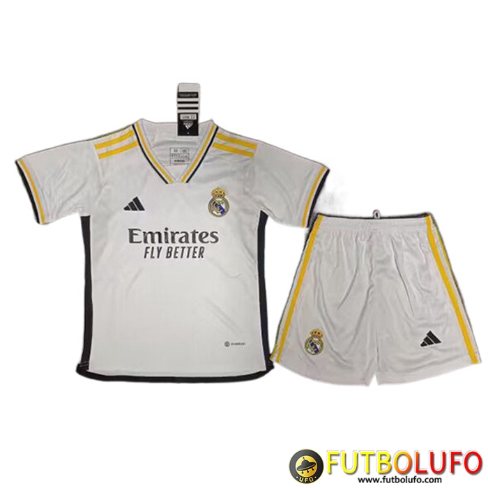 Camisetas De Futbol Real Madrid Ninos Primera Leaked Version 2023/2024