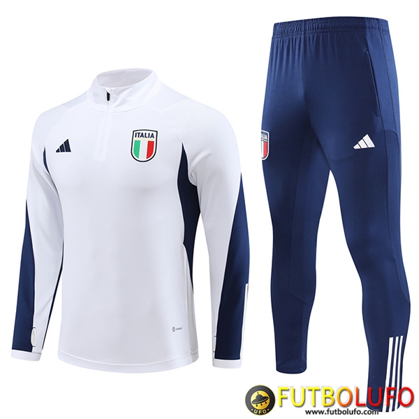 Chandal Equipos De Futbol Italia Blanco 2023/2024 -02