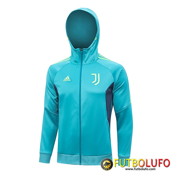 Chaqueta Con Capucha Juventus Verde 2023/2024