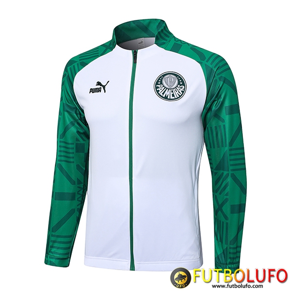 Chaquetas Futbol Palmeiras Blanco/Verde 2023/2024