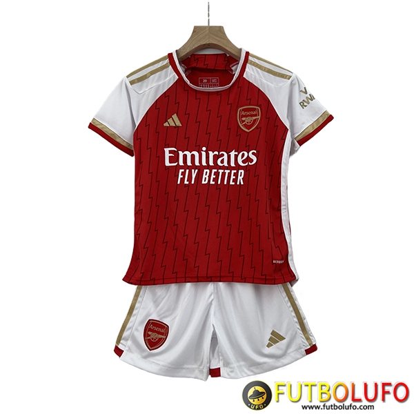 Camisetas De Futbol Arsenal Ninos Primera 2023/2024