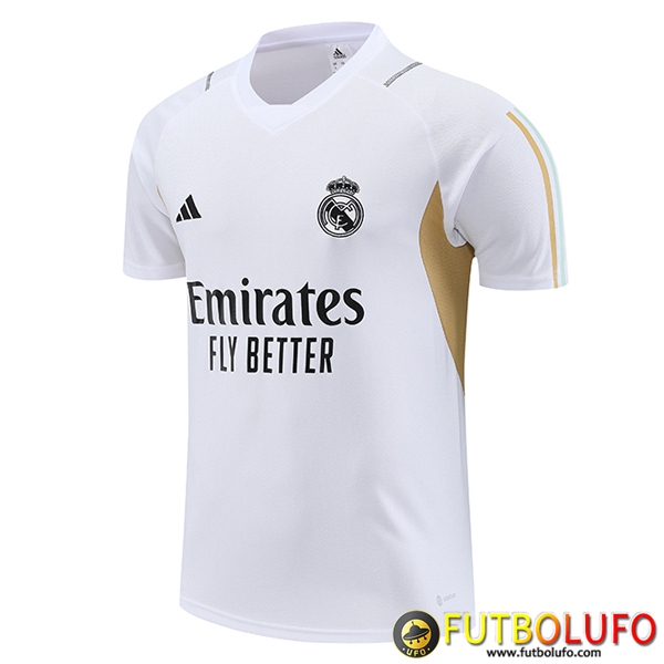 Camiseta Entrenamiento Real Madrid Blanco 2023/2024 -02