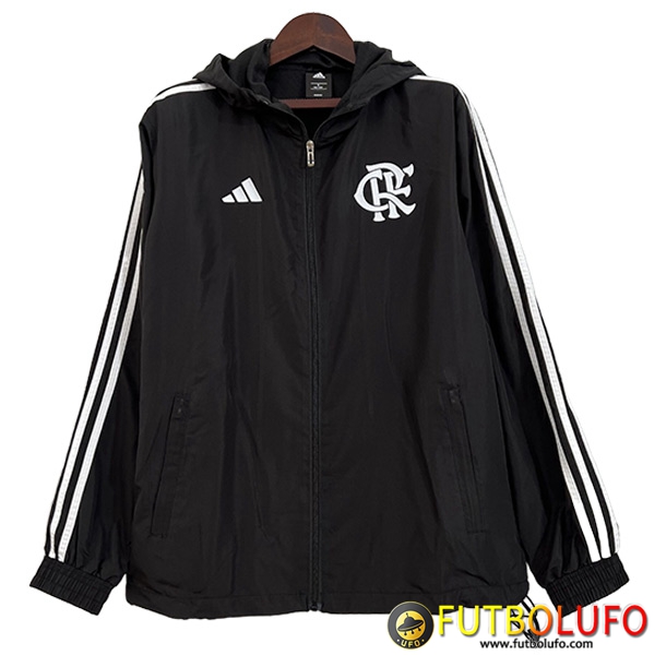 Rompevientos Flamengo Negro 2023/2024 -02