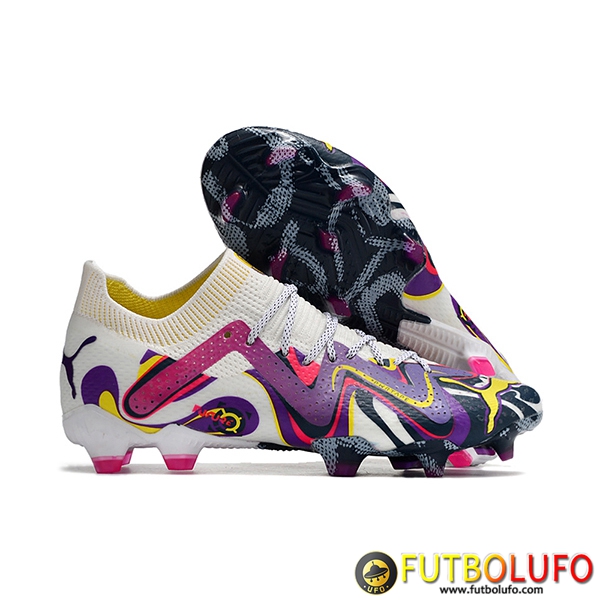 Nike Botas De Fútbol Future Ultimate FG Blanco/Violeta