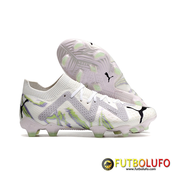 Nike Botas De Fútbol Future Ultimate FG Blanco/Gris