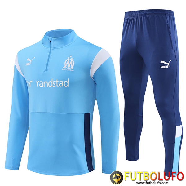 Chandal Equipos De Futbol Marsella Azul Claro 2023/2024