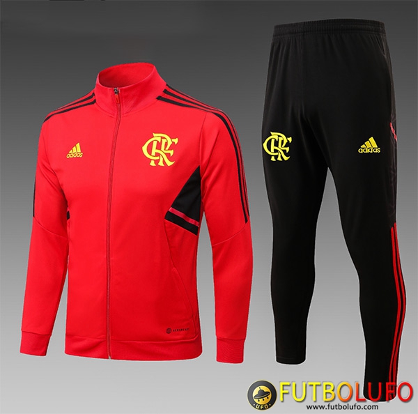 Chandal Equipos De Futbol - Chaqueta Flamenco Ninos Rojo 2022/2023