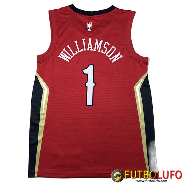 Tienda Online Camisetas New Pelicans (WILLIAMSON #1) 2023/24 Rojo
