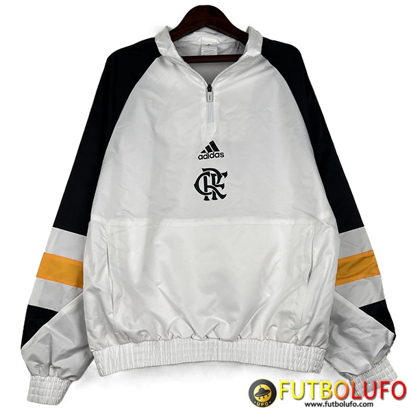 Rompevientos Flamengo Blanco 2023/2024 -02