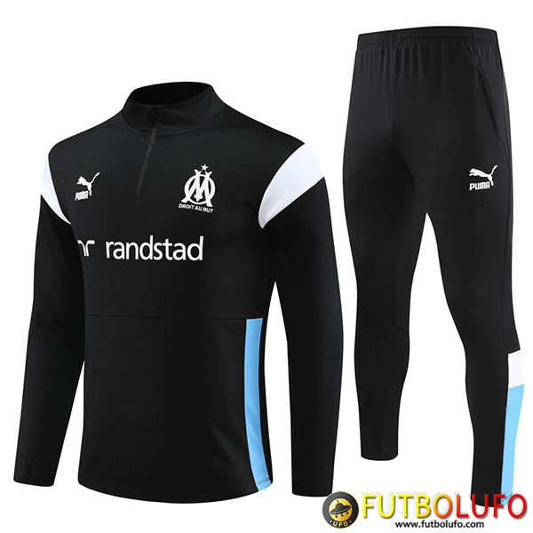 Chandal Equipos De Futbol Marsella Negro 2023/2024