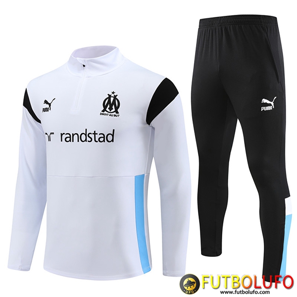 Chandal Equipos De Futbol Marsella Blanco 2023/2024