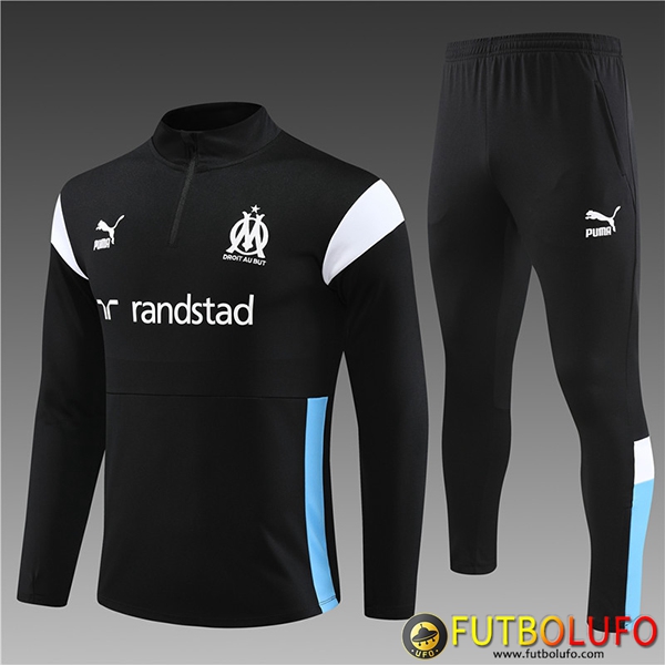 Chandal Equipos De Futbol Marsella Ninos Negro 2023/2024