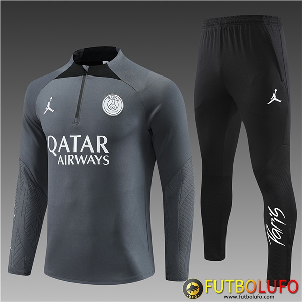 Chandal Equipos De Futbol PSG Ninos Gris 2023/2024