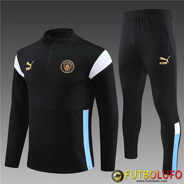 Chandal Equipos De Futbol Manchester City Ninos Negro 2023/2024