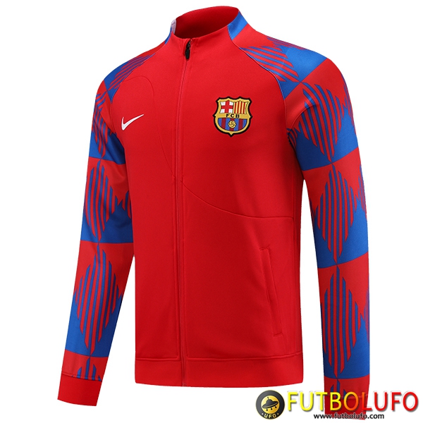 Chaquetas Futbol FC Barcelona Rojo 2023/2024