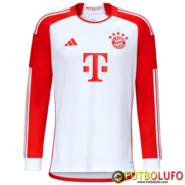 Nueva Camisetas De Futbol Bayern Munich Primera Manga Larga 2023/2024