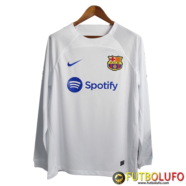 Camisetas De Futbol FC Barcelona Segunda Manga Larga 2023/2024