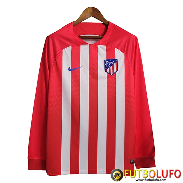 Camisetas De Futbol Atletico Madrid Primera Manga Larga 2023/2024