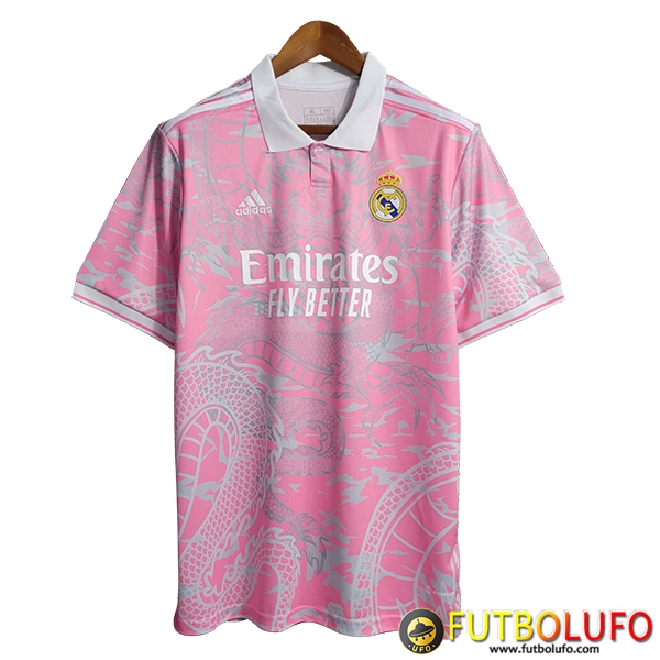Camisetas De Futbol Real Madrid Rosa 2023/2024