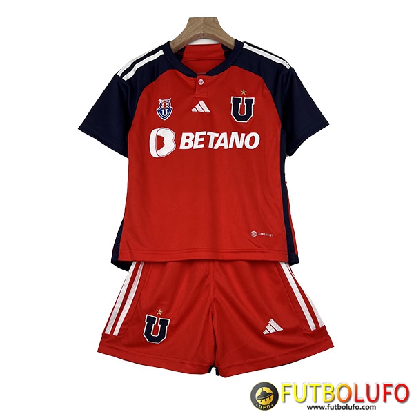 Camisetas De Futbol Universidad De Chile Ninos Segunda 2023/2024