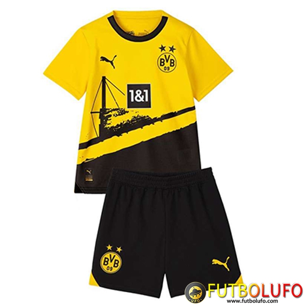 Camisetas De Futbol Dortmund Ninos Primera 2023/2024