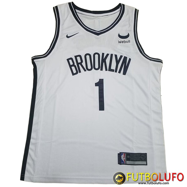 Camisetas Brooklyn Nets (BRIDGES 1) 2023/24 Blanco 03 [2324NBA228] €23.00 Zen Cart, E