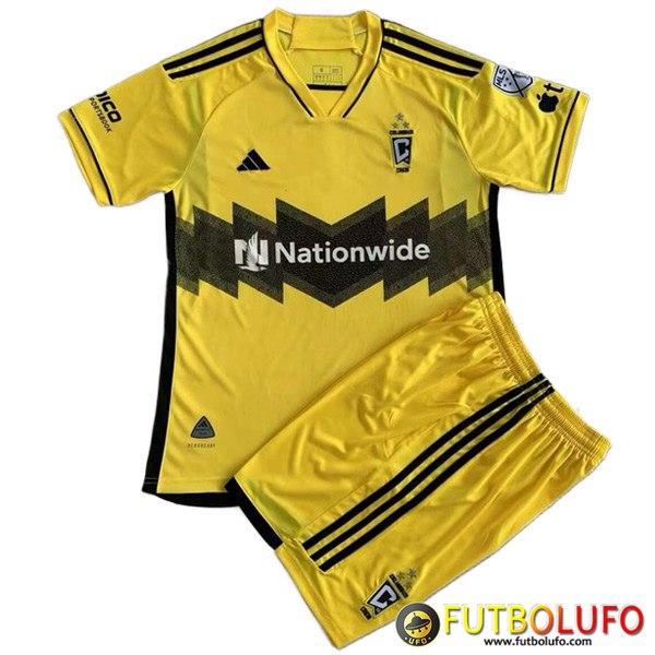 Nuevas Camisetas De Futbol Columbus Crew SC Ninos Primera 2024/2025