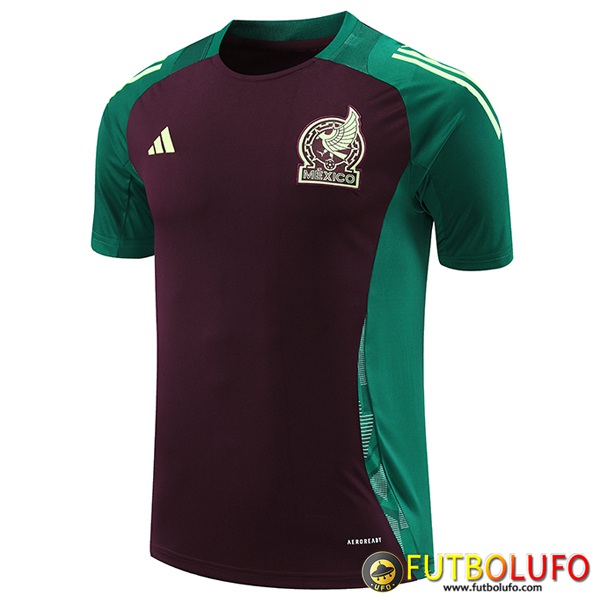 Camiseta De Mu00e9xico De Manga Corta Verde Your Team MX-22