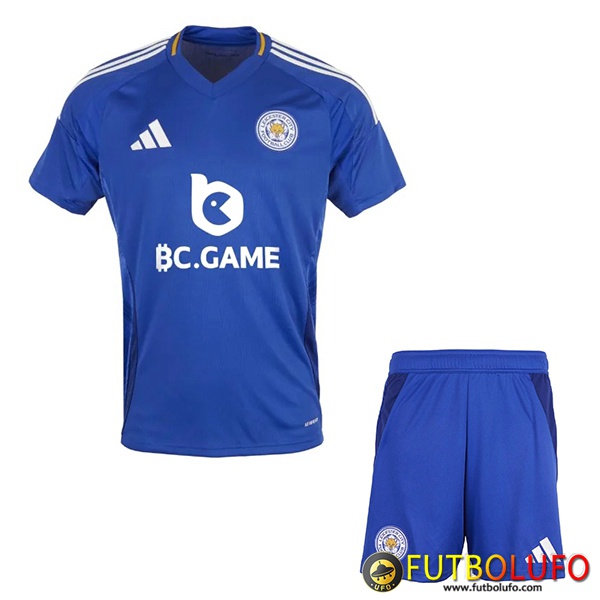 Replica Nueva Camisetas De Futbol Leicester City Ninos Primera 2024/2025
