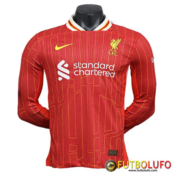 Playeras Futbol Camiseta De Manga Larga Para Hombre Del Manchester