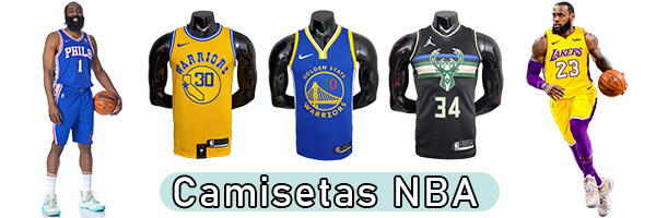 camisetas futbol y nba replicas
